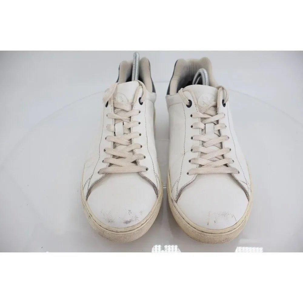G/Fore Men's Golf Sneakers Size 10.5 White Casual Leather Shoes Lace Up